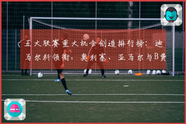 五大联赛重大机会创造排行榜：迪马尔科领衔，奥利塞、亚马尔与B费紧随其后